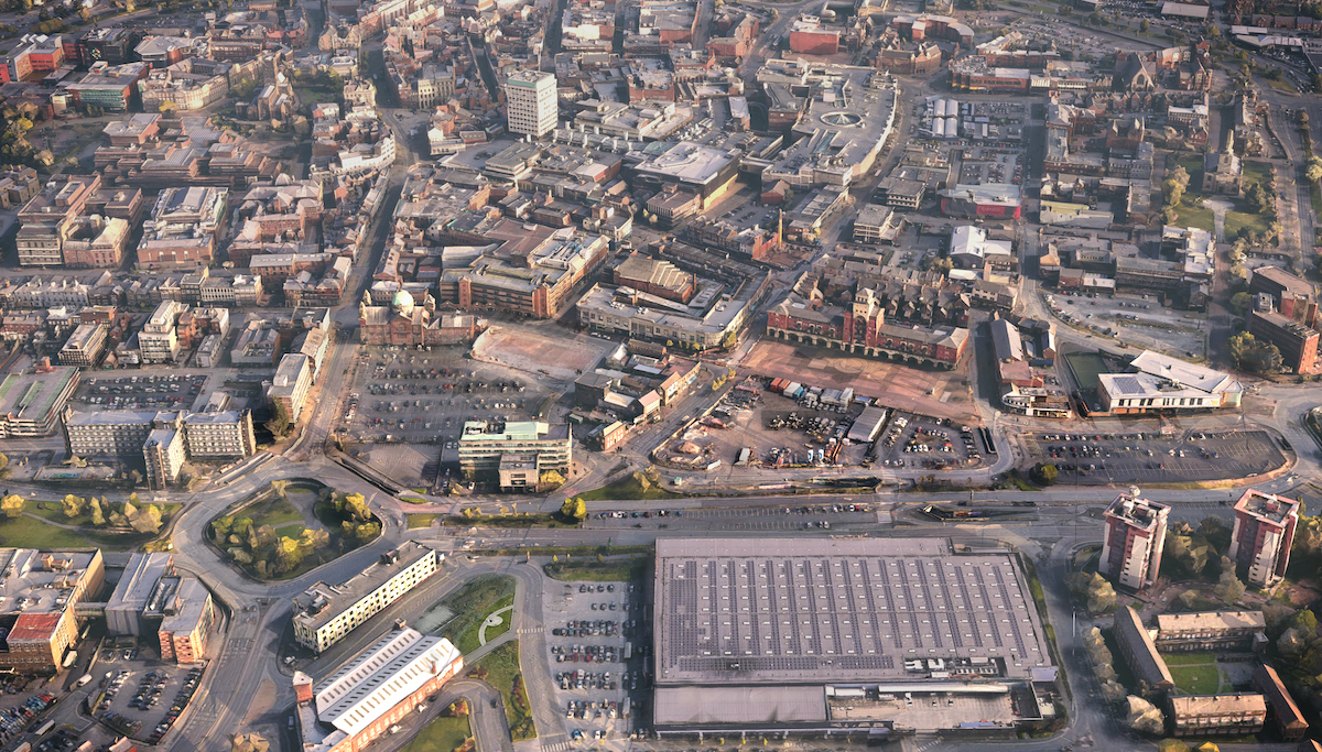 Curated visual reference: Picture Idea: City Of Wolverhampton Council And Ecf Begin City Regeneration