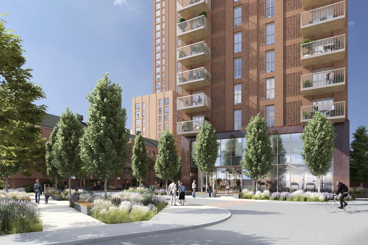 McLaren Property progresses works at Water Lane BTR