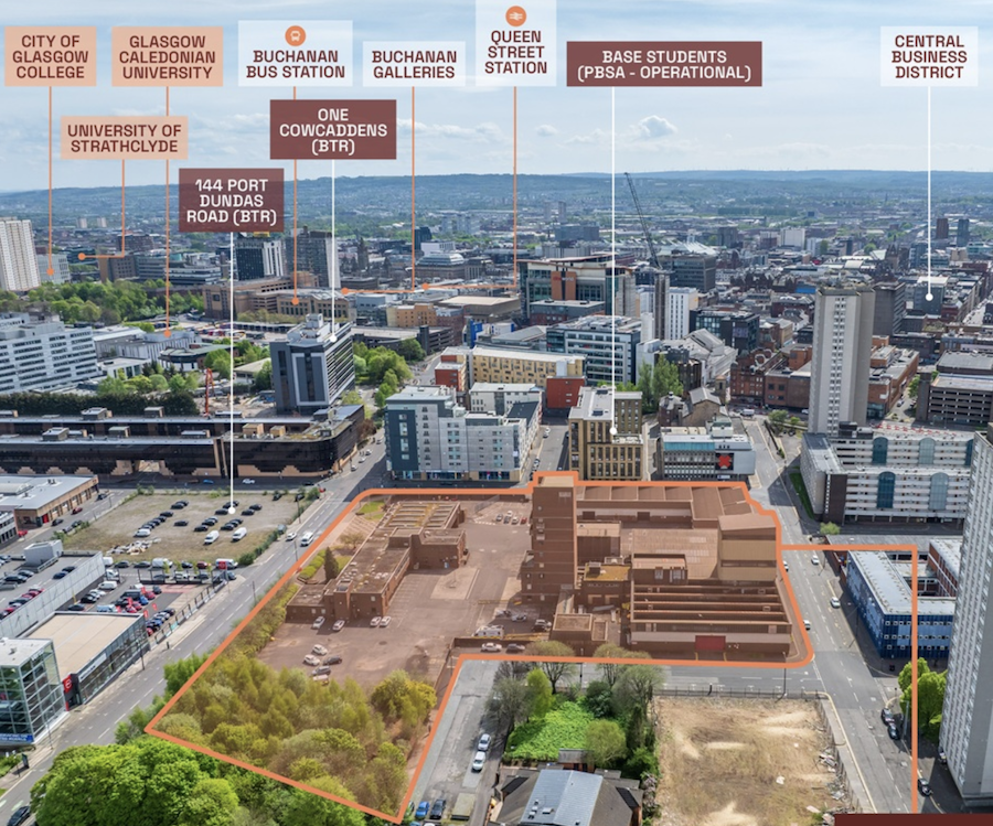 JLL brings potential BTR site at Cowcaddens to market | BTR News