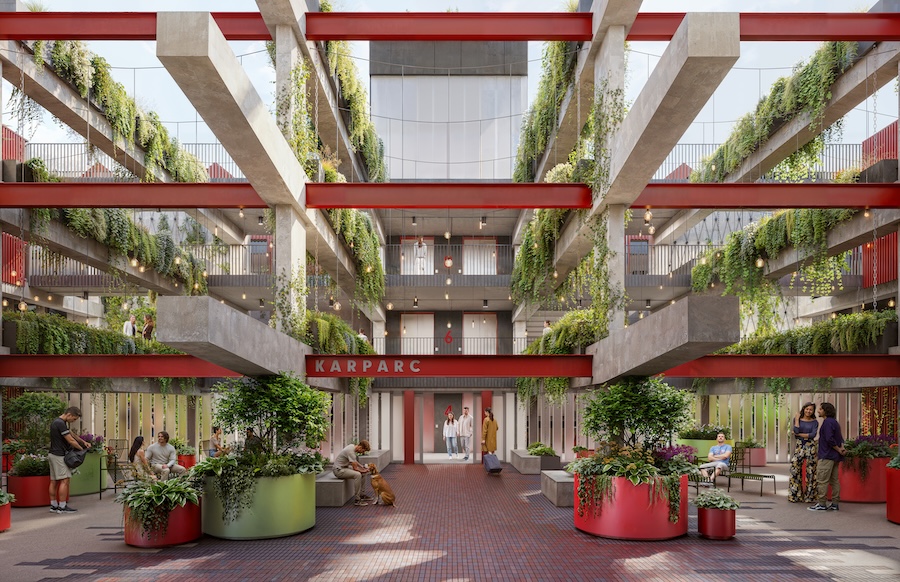 Capital&Centric reveals first look inside the Karparc BTR atrium | BTR News